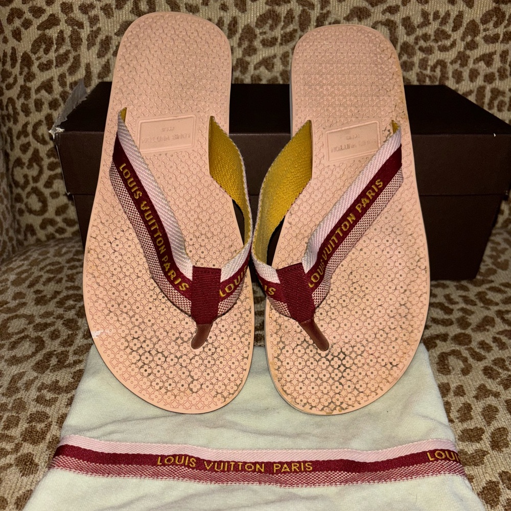 Authentic Louis Vuitton Bahia Flip Flop